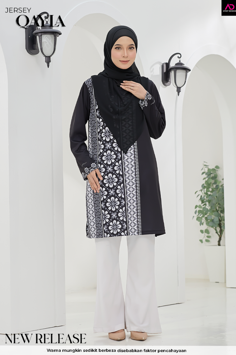 QAYLA EDISI SONGKET - SONGKET BLACK
