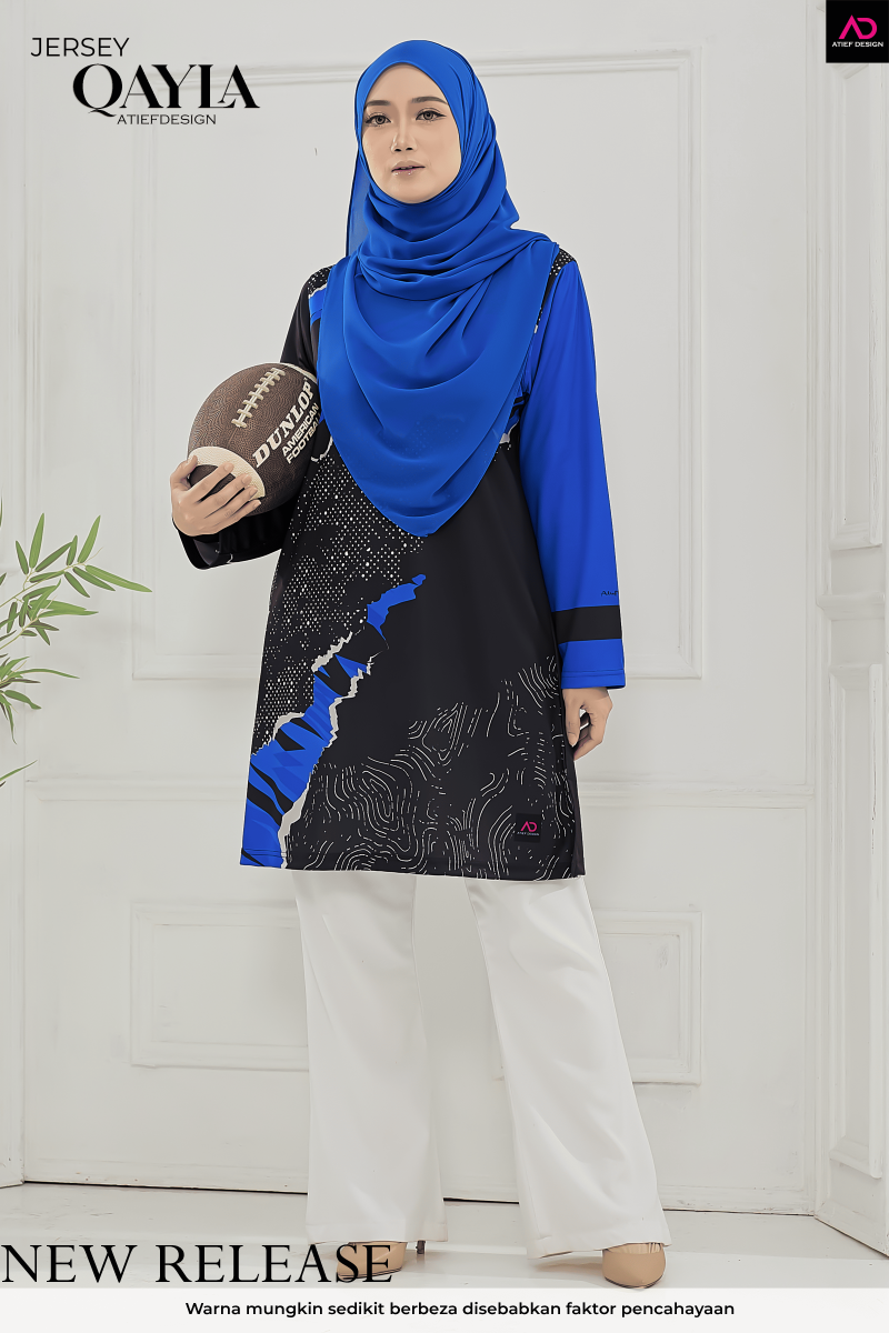 QAYLA EDISI SPORT - AURORA ROYAL BLUE