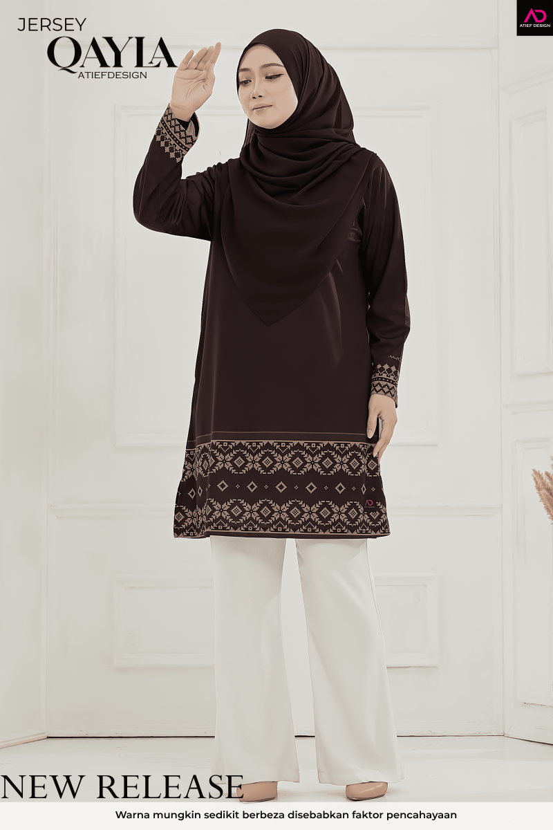 QAYLA EDISI SONGKET - SEROJA RICH BROWN