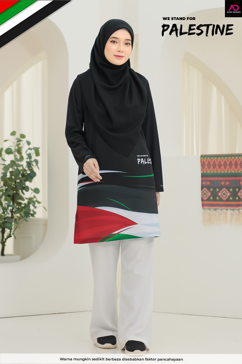 JERSI PALESTINE - BENDERA