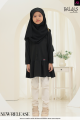 BALQIS COTTON KIDS - KD475 BLACK