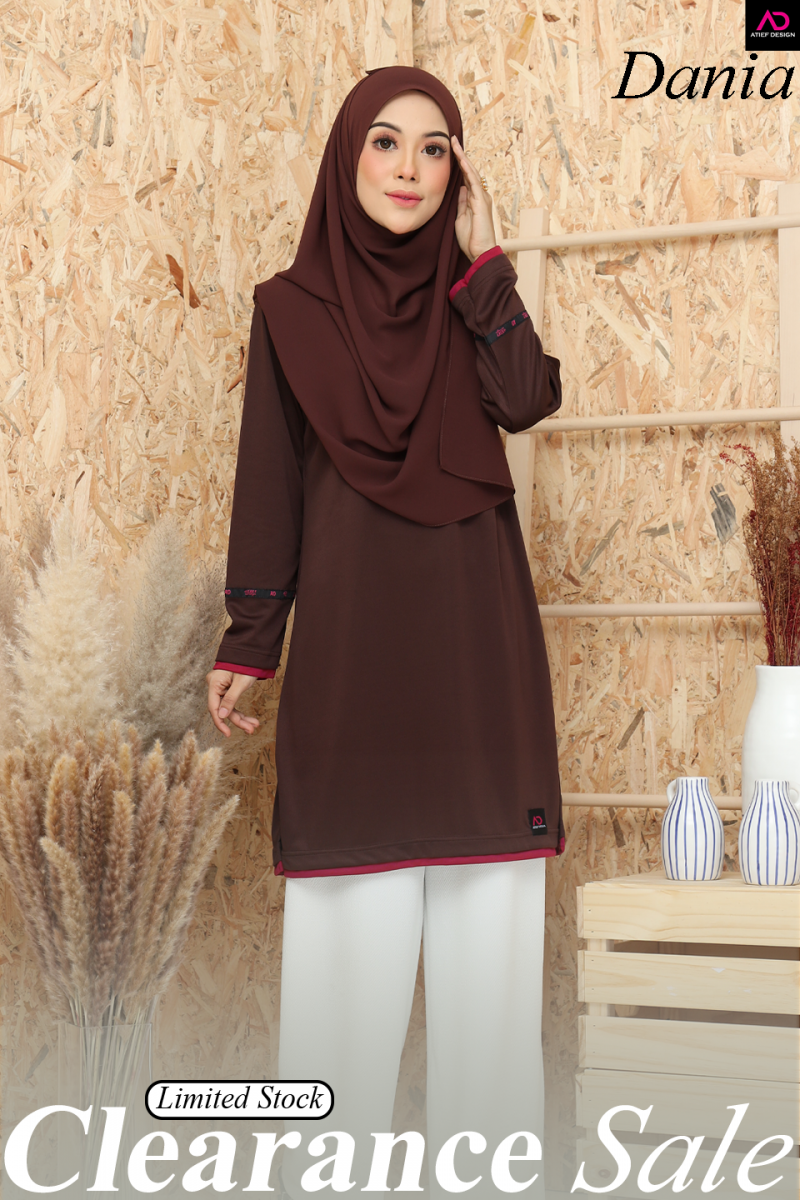 DANIA JERSEY (S) - DARK CHOCOLATE