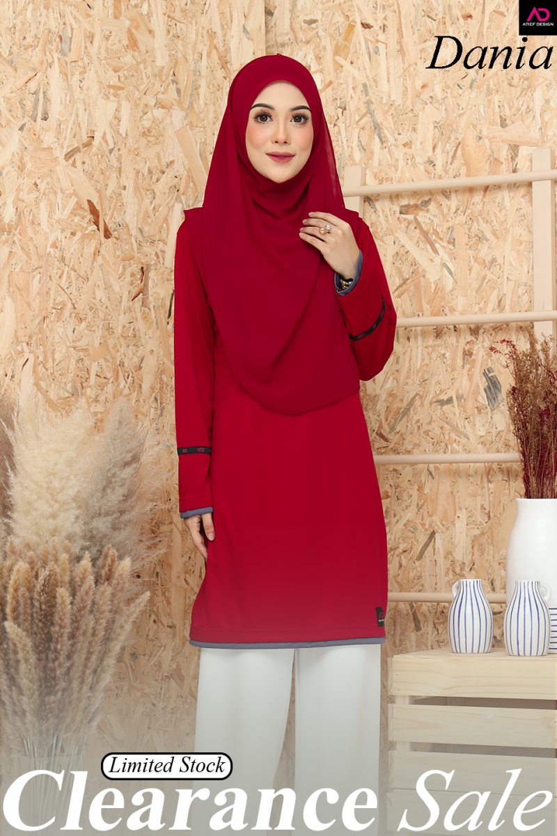DANIA JERSEY (XL) - RED