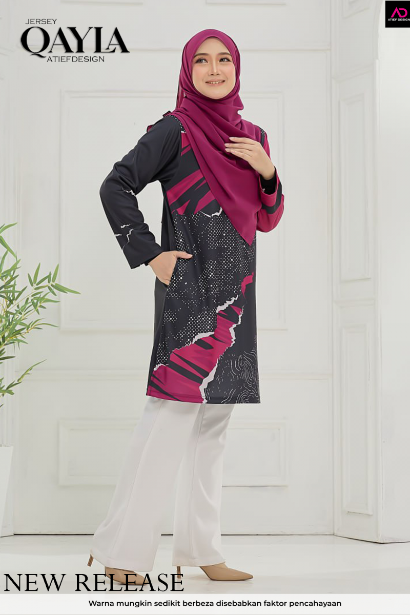QAYLA EDISI SPORT - AURORA FUSCHIA