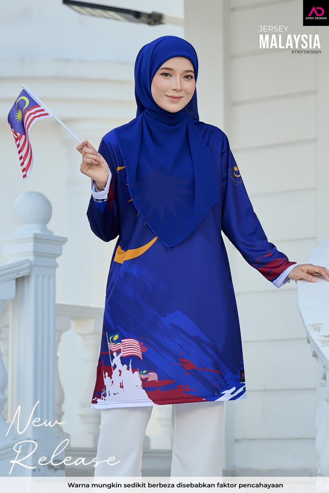 JERSI MALAYSIA - KH159 SERI (BIRU)