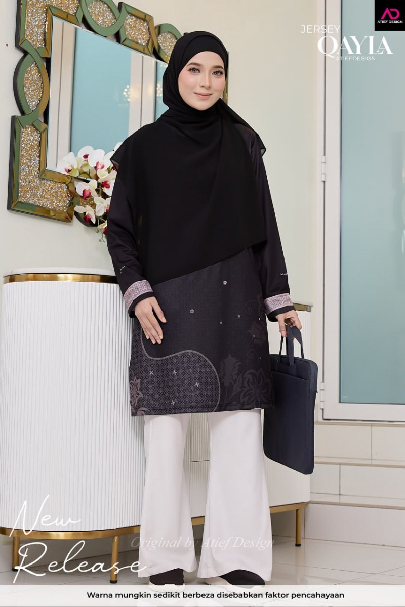 QAYLA EDISI SUFI- KH181 SUFI BLACK