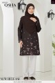 QAYLA EDISI ABSTRACT- COQUETTE ROSES DARK CHOCOLATE