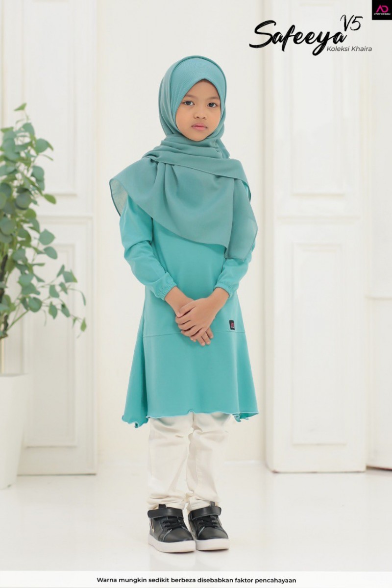 SAFEEYA COTTON KIDS - KD488 SOFT CARRIBEAN BLUE