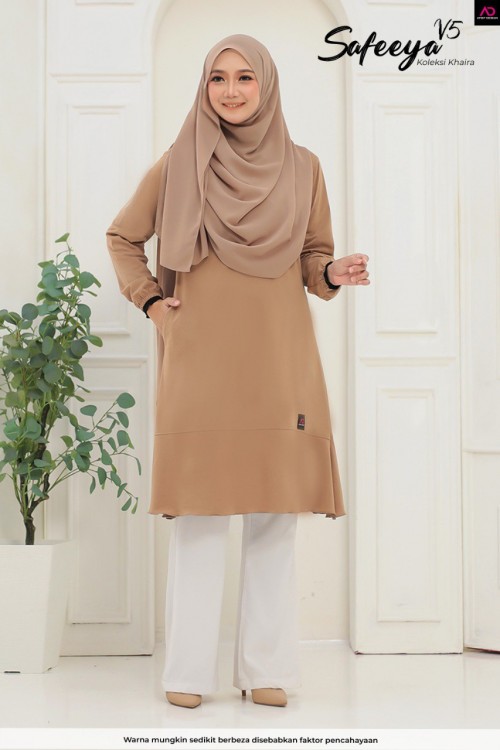 SAFEEYA COTTON DEWASA - K663 LATTE