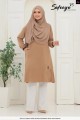 SAFEEYA COTTON DEWASA - K663 LATTE