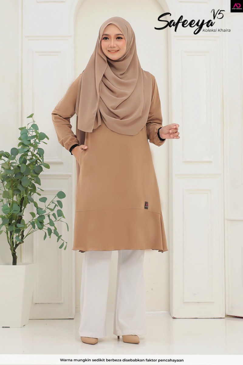 SAFEEYA COTTON DEWASA - K663 LATTE