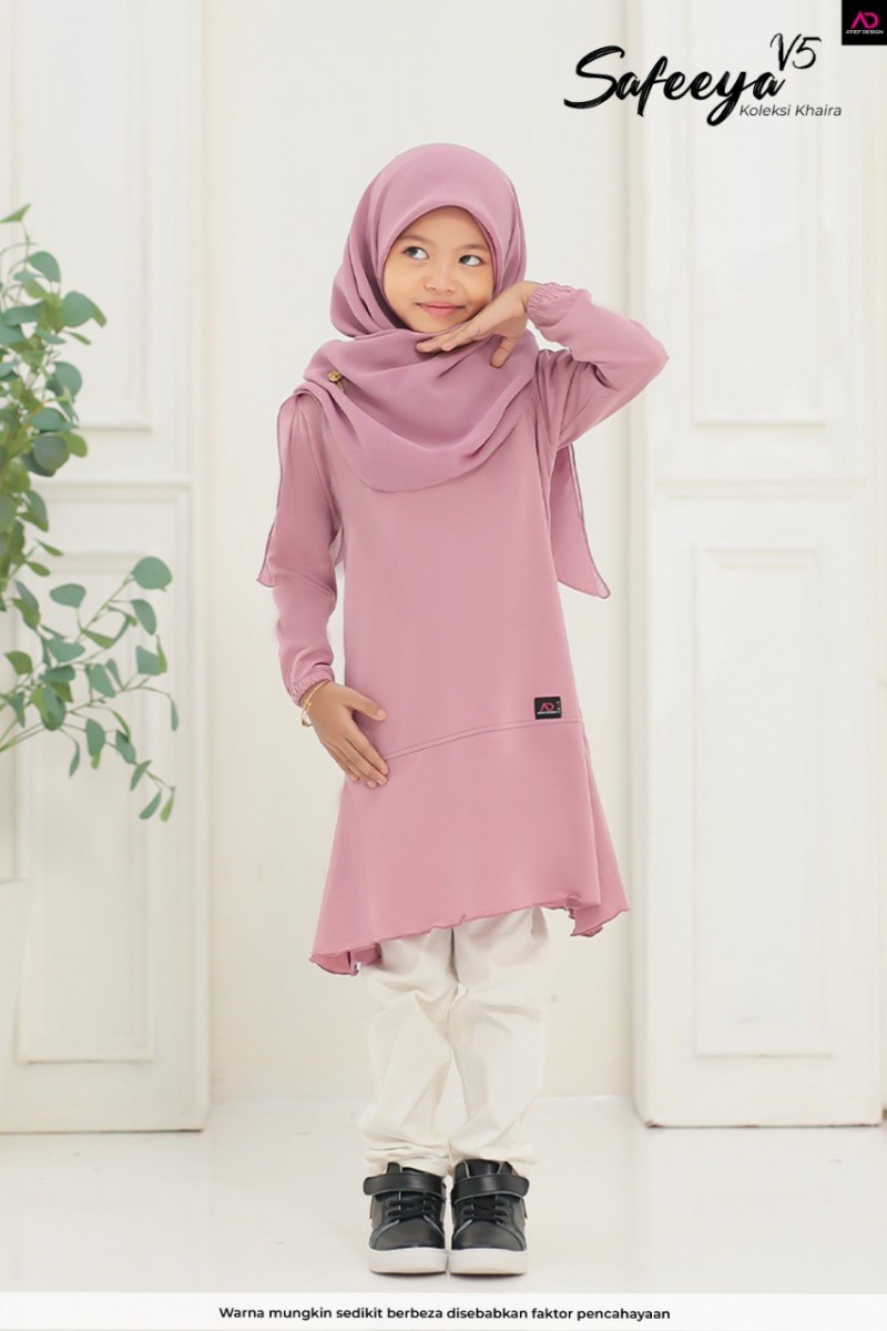 SAFEEYA COTTON KIDS - KD487 LIGHT TULIP