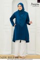 AISYAA COTTON DEWASA - K684 DENIM BLUE