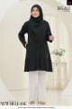 BALQIS COTTON DEWASA- K655 BLACK