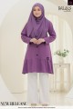 BALQIS COTTON DEWASA- K661 PURPLE