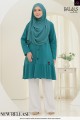 BALQIS COTTON DEWASA- K659 DARK FERN GREEN