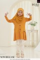 BALQIS COTTON KIDS - KD482 MUSTARD