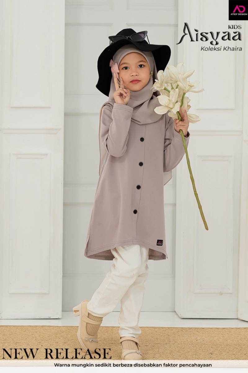 AISYAA COTTON KIDS - KD502 PEARL