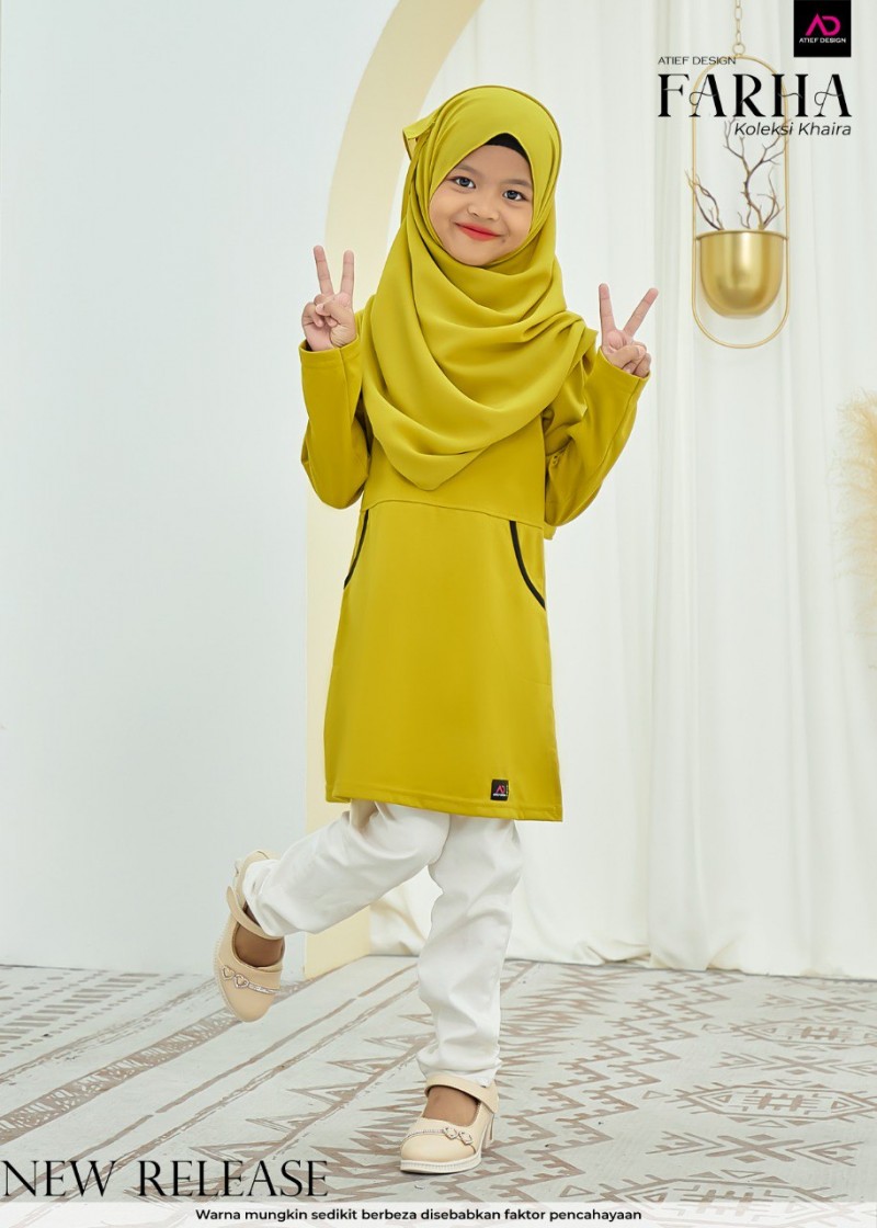 FARHA KIDS (KANAK-KANAK) - KD497 YELLOW OXIDE
