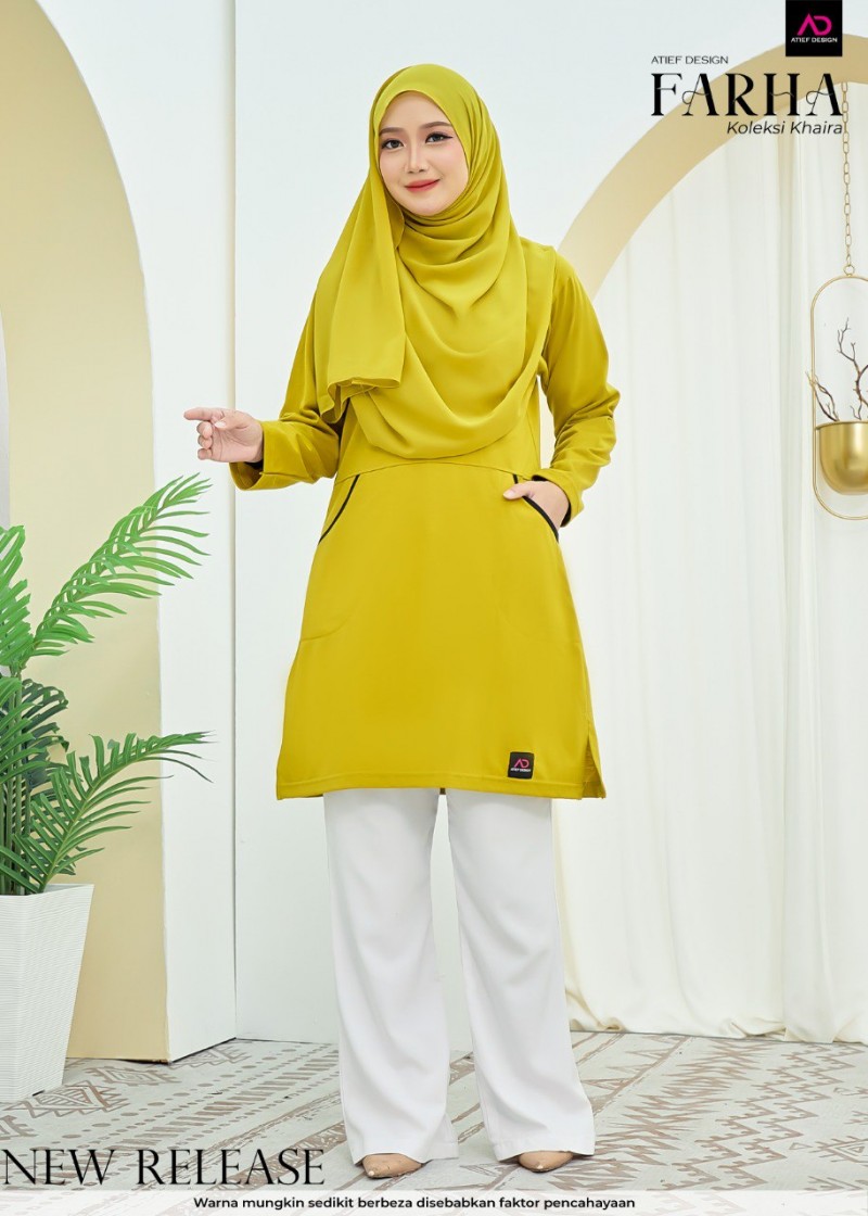 FARHA DEWASA COTTON - K677 YELLOW OXIDE