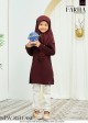 FARHA KIDS (KANAK-KANAK) - KD496 DARK CHOCOLATE
