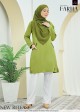 FARHA DEWASA COTTON - K678 LIGHT OLIVE