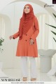 NAURAA COTTON DEWASA- K647 OREN SALMON