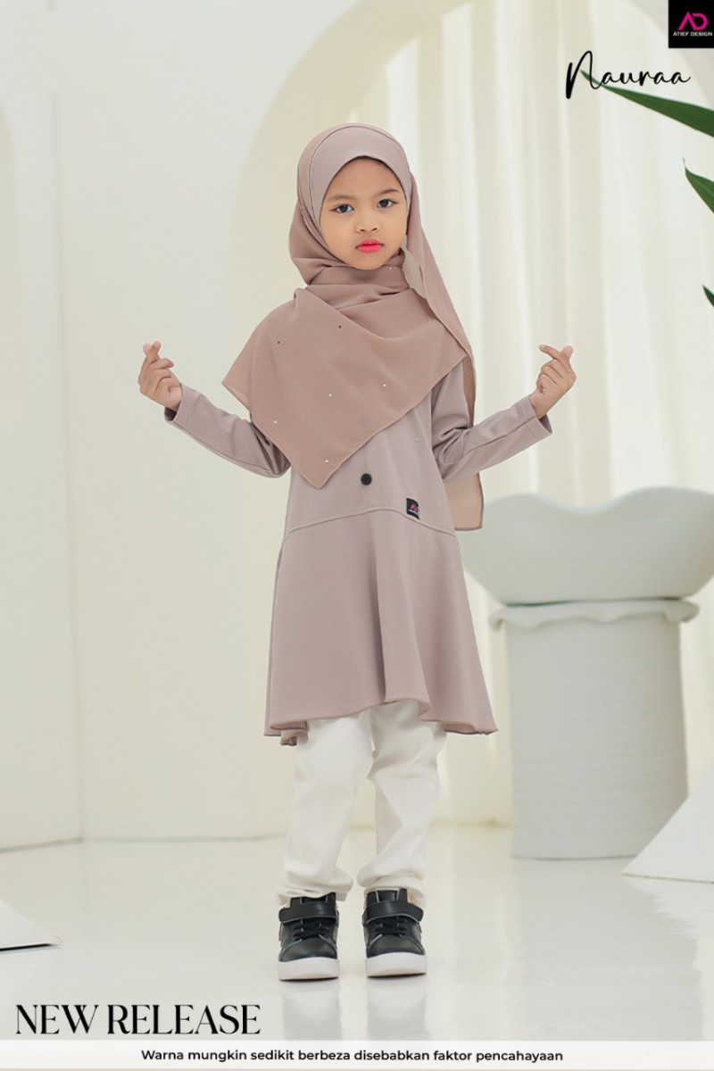 NAURAA COTTON KIDS - KD474 PEARL
