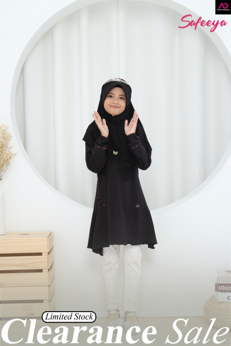 SAFEEYA COTTON (S) - BLACK