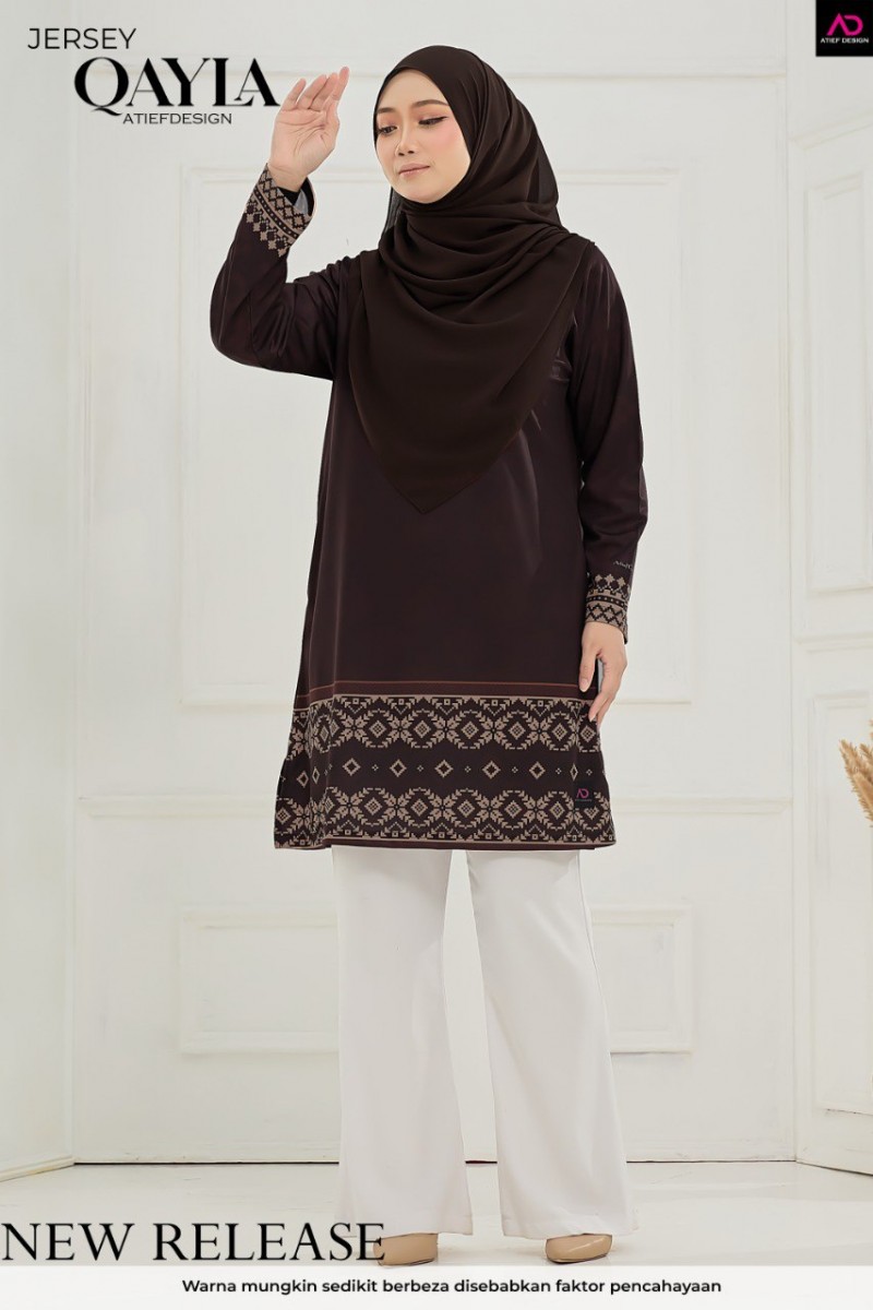 QAYLA EDISI SONGKET - SEROJA RICH BROWN