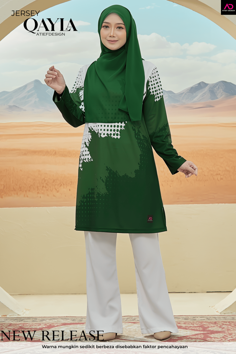 QAYLA EDISI SPORT - XYRA GREEN