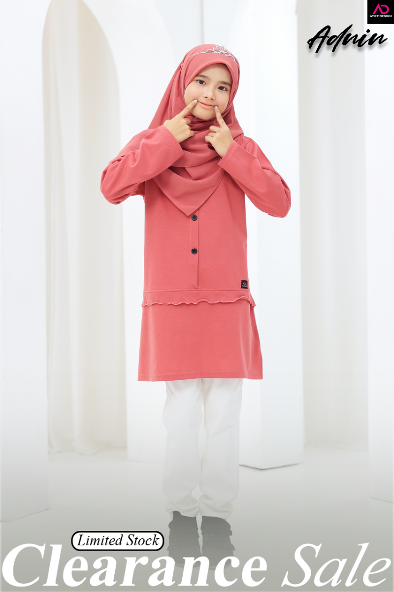ADNIN COTTON KIDS (M) - PINK SALMON