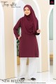JERSEY ATIEF- KH051 BURGUNDY