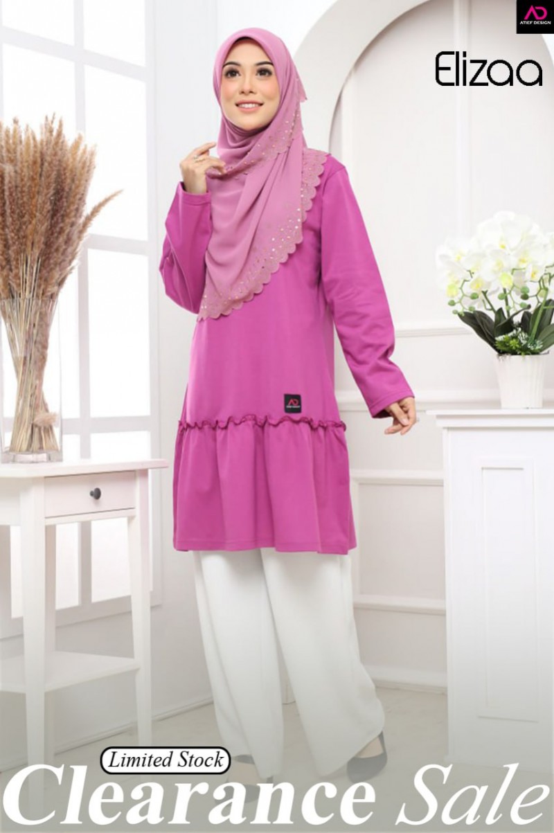 ELIZAA COTTON (XL) - DUSTY PURPLE