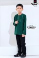 Kurta Umar KIDS CEKAK MUSANG - KDM020 EMERALD GREEN