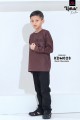 Kurta Umar KIDS CEKAK MUSANG - KDM023 DARK CHOCOLATE