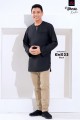 Kurta Uthman Dewasa Teluk Belanga - KM033 BLACK