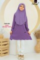 SAFEEYA COTTON KIDS - KD444 DARK DUSTY PURPLE