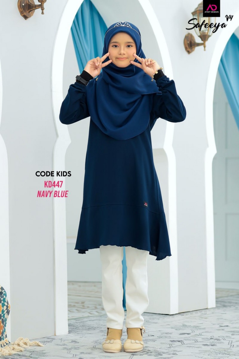 SAFEEYA COTTON KIDS - KD447 NAVY BLUE