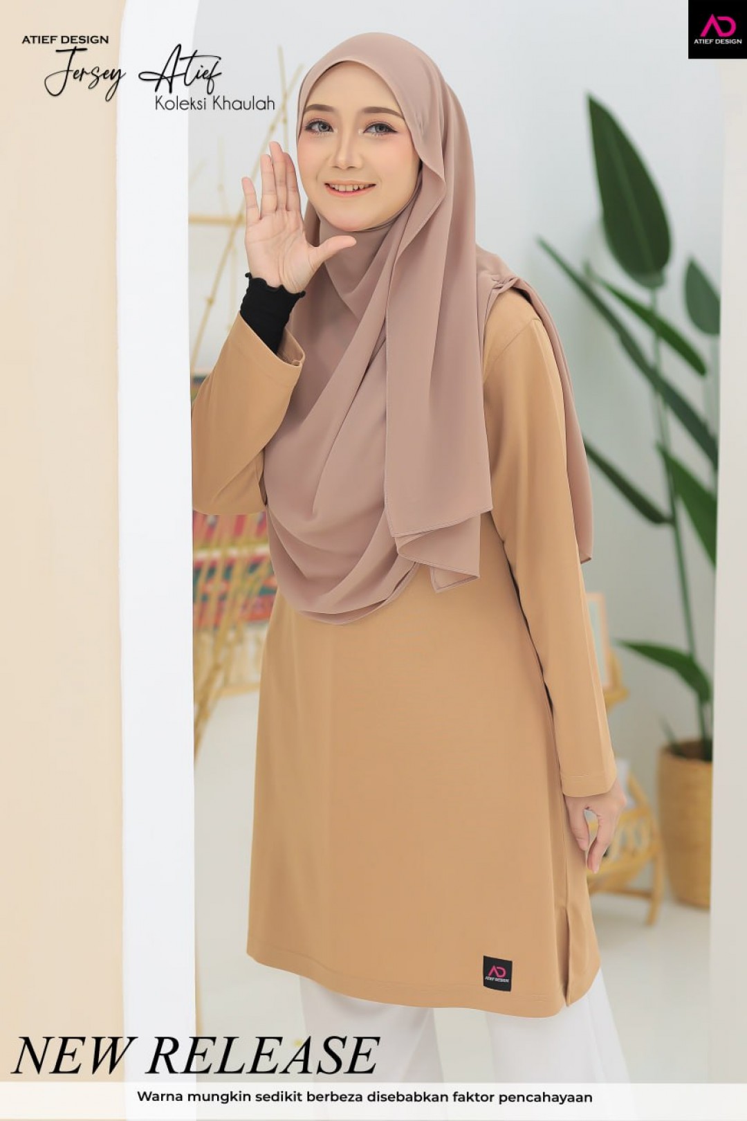 (PLUSSIZE) JERSEY ATIEF- KH043 SKIN