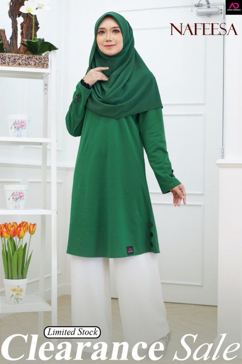 NAFEESA COTTON (S) - EMERALD