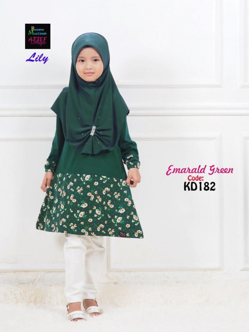 LILY KIDS COTTON (L) - EMERALD