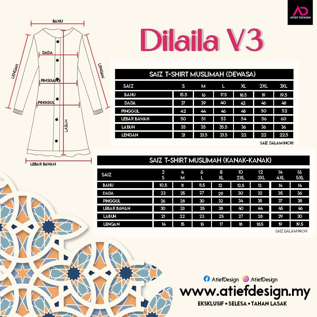 DILAILA COTTON KIDS (XL) - SUPER DARK GREY