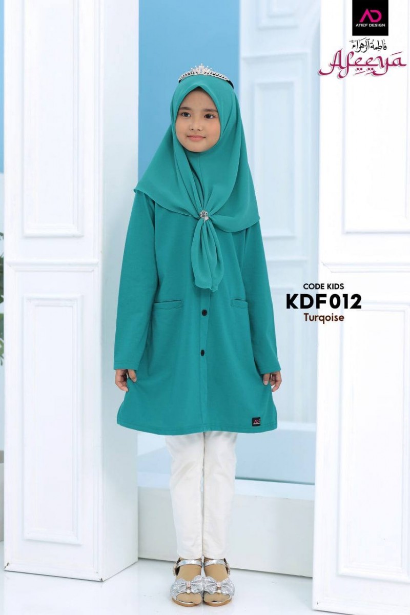 AFEEYA COTTON KIDS (XL) - TURQOISE