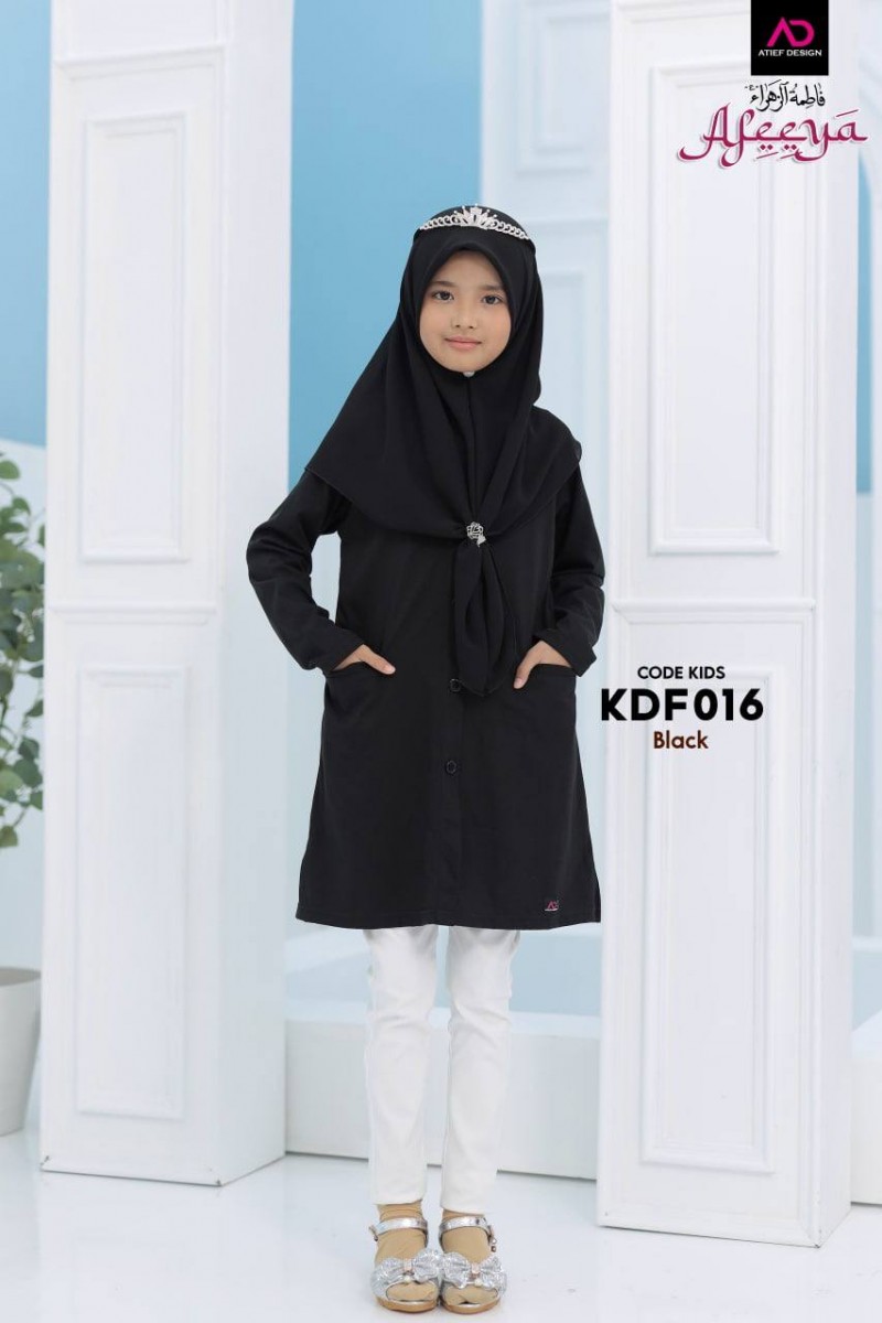 AFEEYA COTTON KIDS (XL) - BLACK