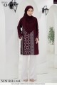 QAYLA EDISI SONGKET - SONGKET BURGUNDY
