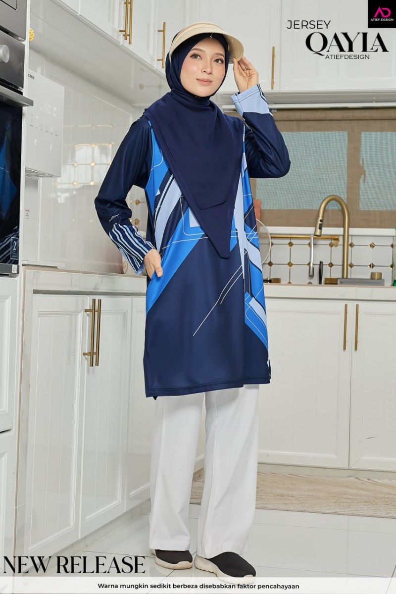 QAYLA EDISI SPORT - ARENA BLUE
