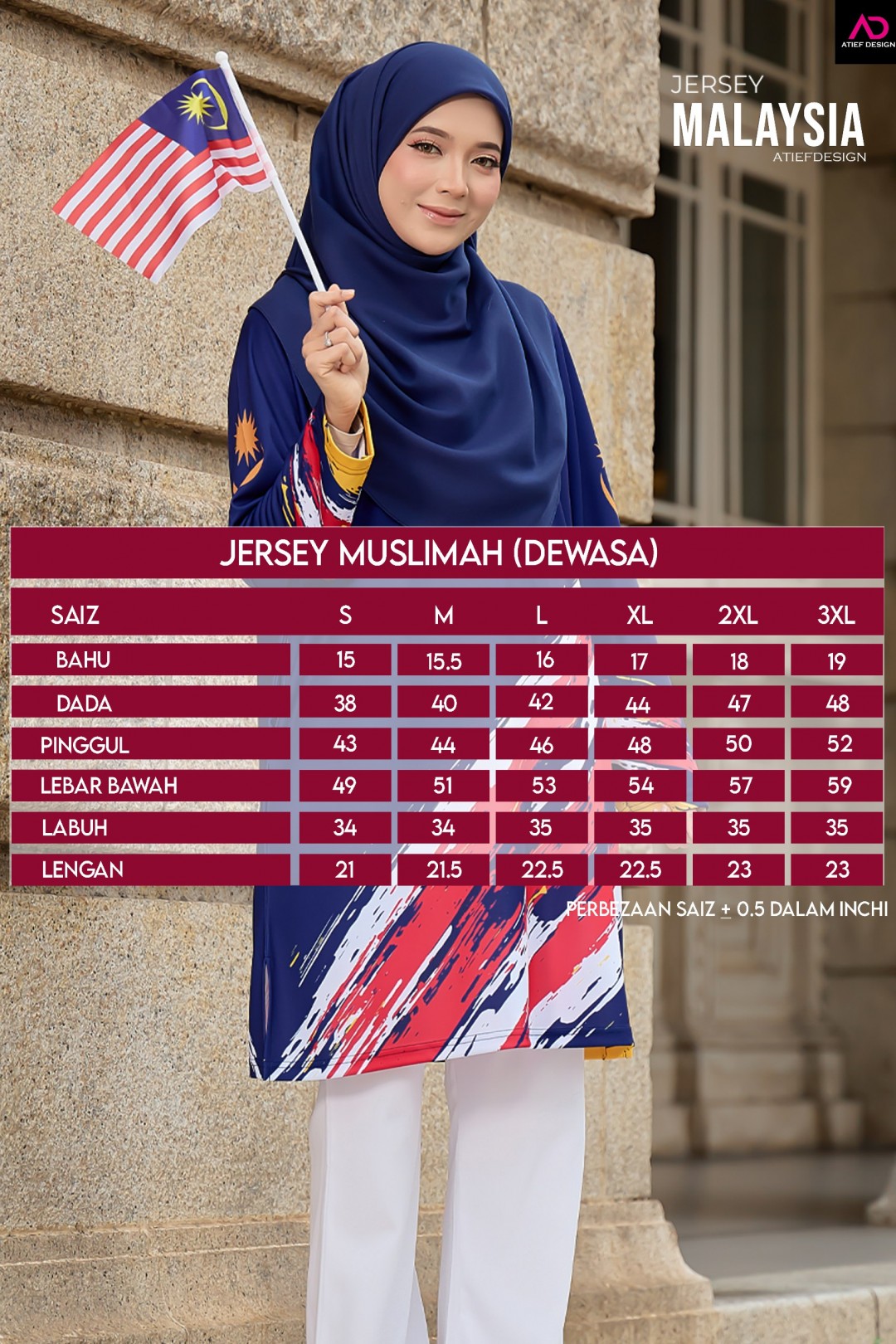 JERSI MALAYSIA - KH155 WIRA