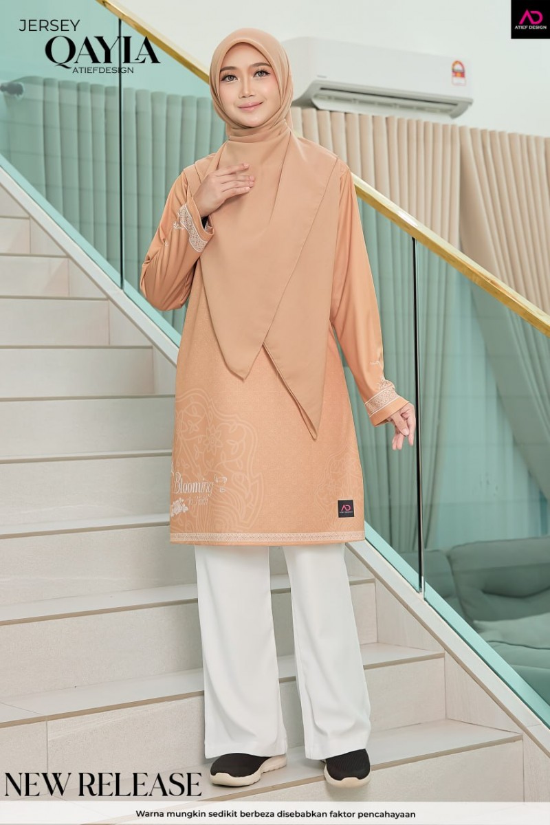 QAYLA EDISI BLOOMING - KH175 BLOOMING BUTTERMILK