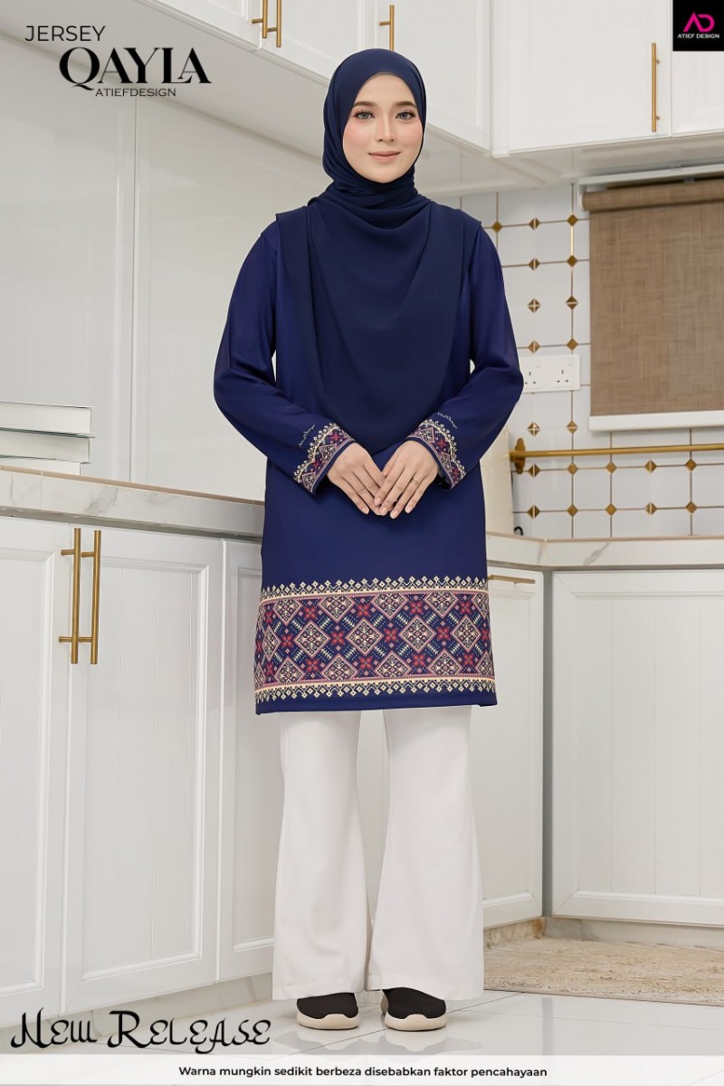 QAYLA EDISI INARA - KH178 INARA BLUE